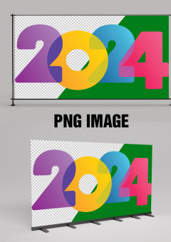 Bộ Số 2024 - Con Rồng Trang Trí Tết Giáp Thìn 002