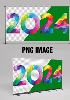 Bộ Số 2024 - Con Rồng Trang Trí Tết Giáp Thìn 003