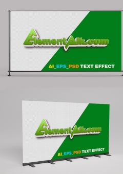 Blue Beach Nature 3D Text Effect 2406011