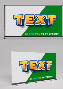Cartoon Text Effect Comic Style 2406018