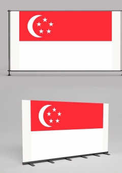 Singapore Flag Vector