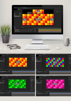 LED Pixelmapper V1.3 Projects After Effects[ElementPik.com]