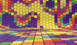 Color Dance Floor Animation Background 130724005