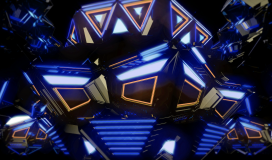 Kuledy Geometric Frame Spiral Beam 150724007