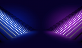 Neon Light Background Blue Pink 150724021