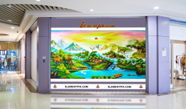 Tranh Phong Cảnh Sơn Dầu 3D Cảnh Làng Quê - 0324003