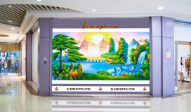 Tranh Phong Cảnh Sơn Dầu 3D Cảnh Làng Quê - 0324008