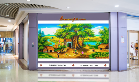 Tranh Phong Cảnh Sơn Dầu 3D Cảnh Làng Quê - 0324010