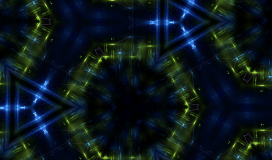 VJ Neon Blue Green Light 170724025