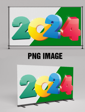 Bộ Số 2024 - Con Rồng Trang Trí Tết Giáp Thìn 001