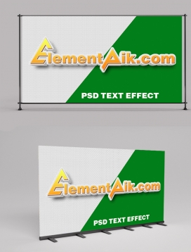 3D Plastic Text Effect 2406004