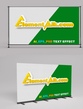 Delivery 3D Text Effect Generator Style Effect 2406020