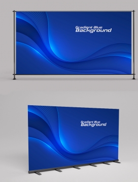 Gradient Blue Background 2406011