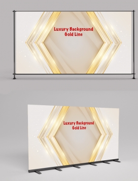 Luxury Background with Gold Line Element Light Effect 2406013