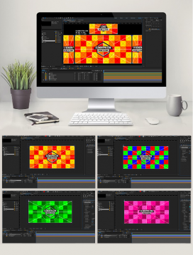 LED Pixelmapper V1.3 Projects After Effects[ElementPik.com]