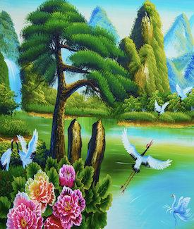 Tranh Làng Quê