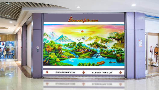 Tranh Phong Cảnh Sơn Dầu 3D Cảnh Làng Quê - 0324003