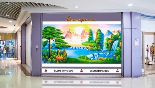 Tranh Phong Cảnh Sơn Dầu 3D Cảnh Làng Quê - 0324008